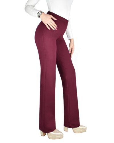 Παντελόνα Καμπάνα από Βαρύ Ποντοστόφα – Ελαστική & Κομψή