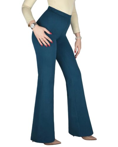 Παντελόνα Καμπάνα από Βαρύ Ποντοστόφα – Ελαστική & Κομψή